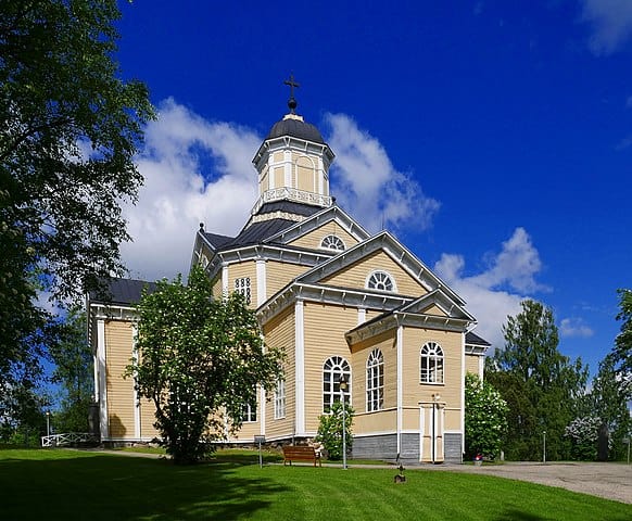 photo of church in Terjärv