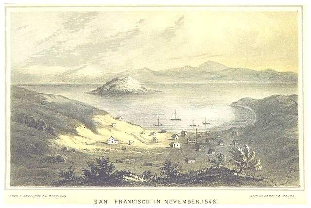 Illustration of 1848 San Francisco