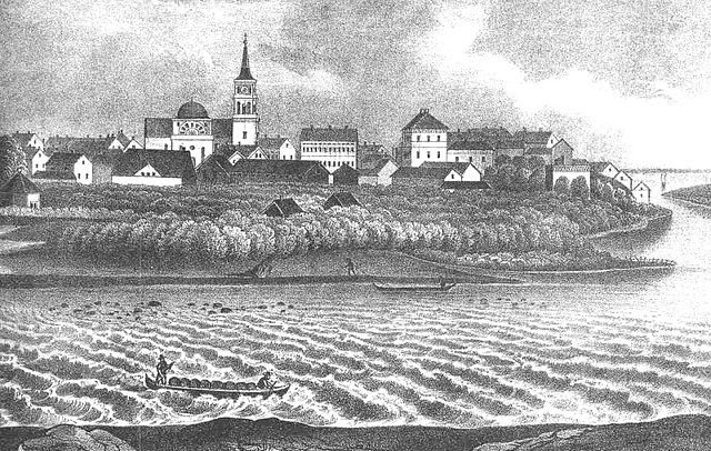 Uleåborg, Finland in the 19th century