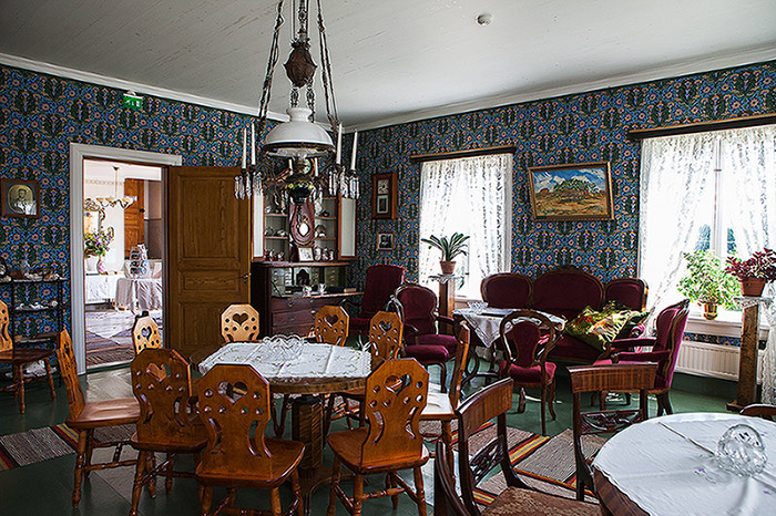 Parlor in the Eriksson house